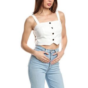 Ramy Brook Womens  Gabi Top, White